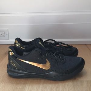 Kobe 8 System Elite+ -Black/Gold